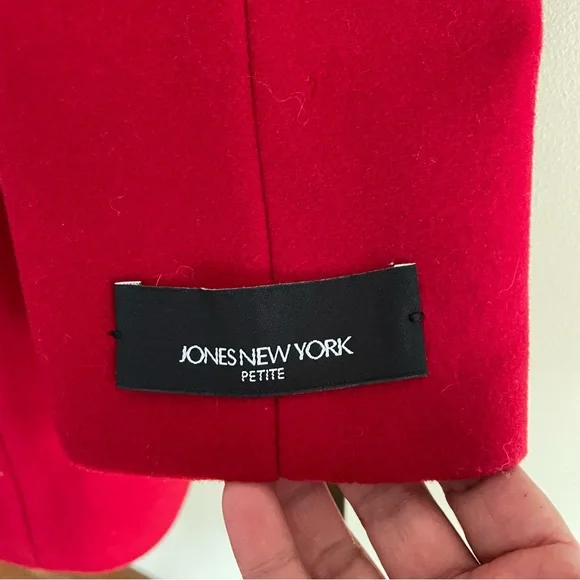 NWT Jones New York wool peacoat 2P
